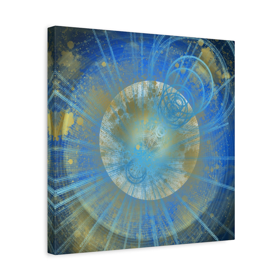 Thumbnail: Tranquil Home Star Canvas Gallery Wraps