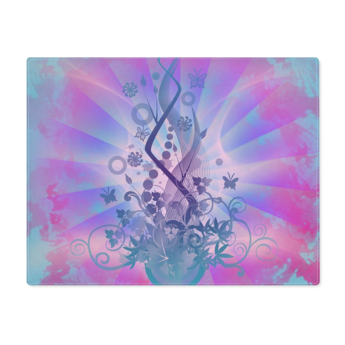 Creamy Symphonic Bliss Placemat, 1pc