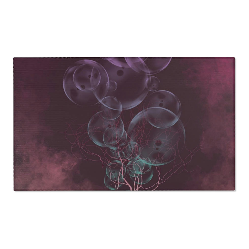 Thumbnail: Poly-Chromatic Peace Area Rugs 