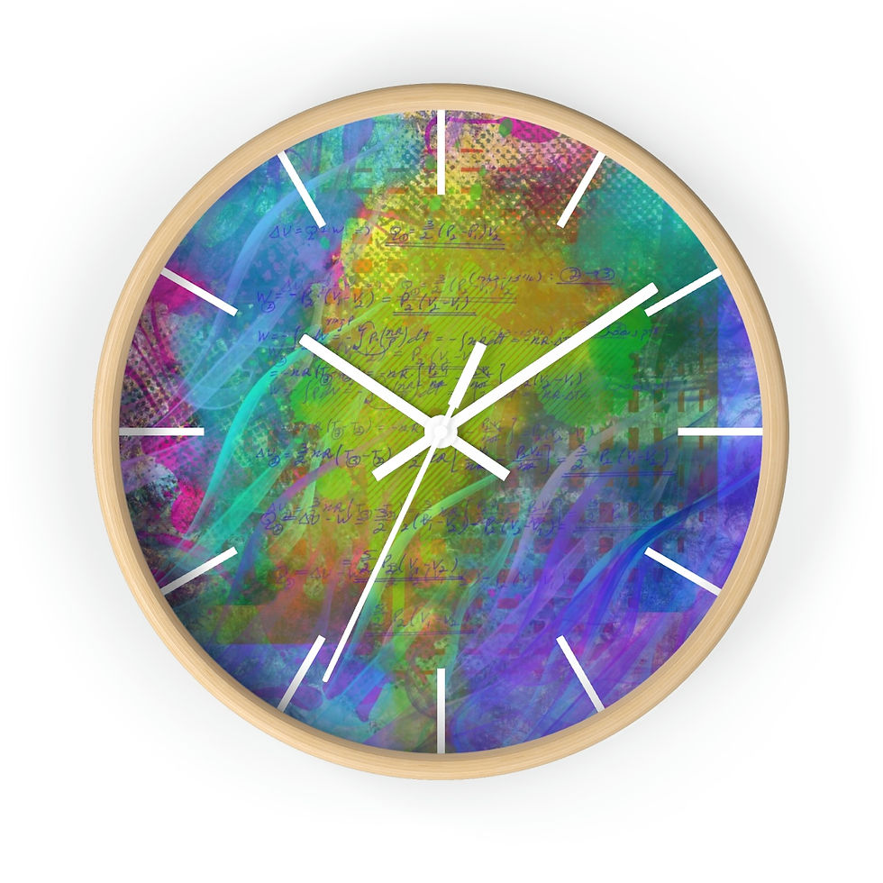 Thumbnail: Literary Physics Wall Clock