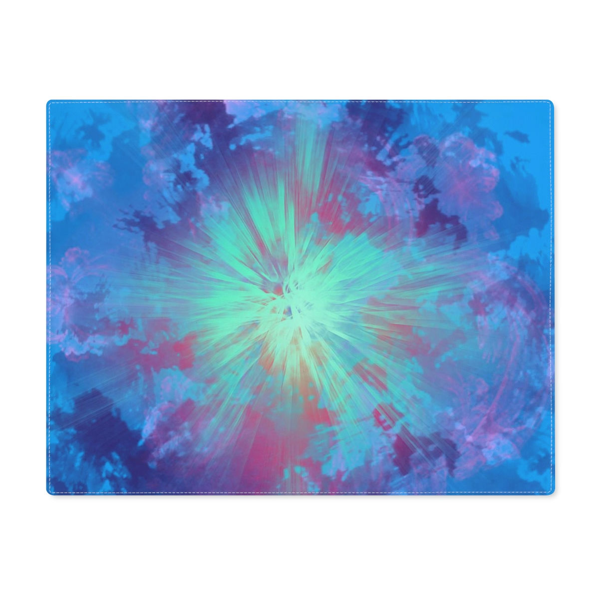 Minty Illumination Placemat, 1pc
