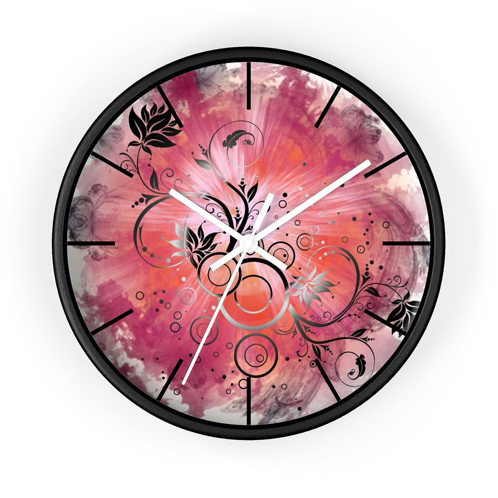 Thumbnail: Breath of Efflorescence Wall Clock