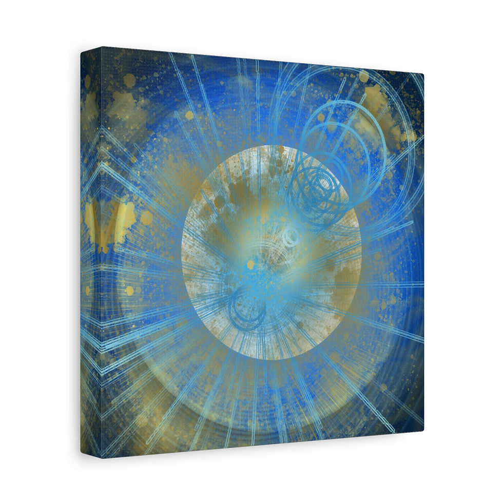Thumbnail: Tranquil Home Star Canvas Gallery Wraps