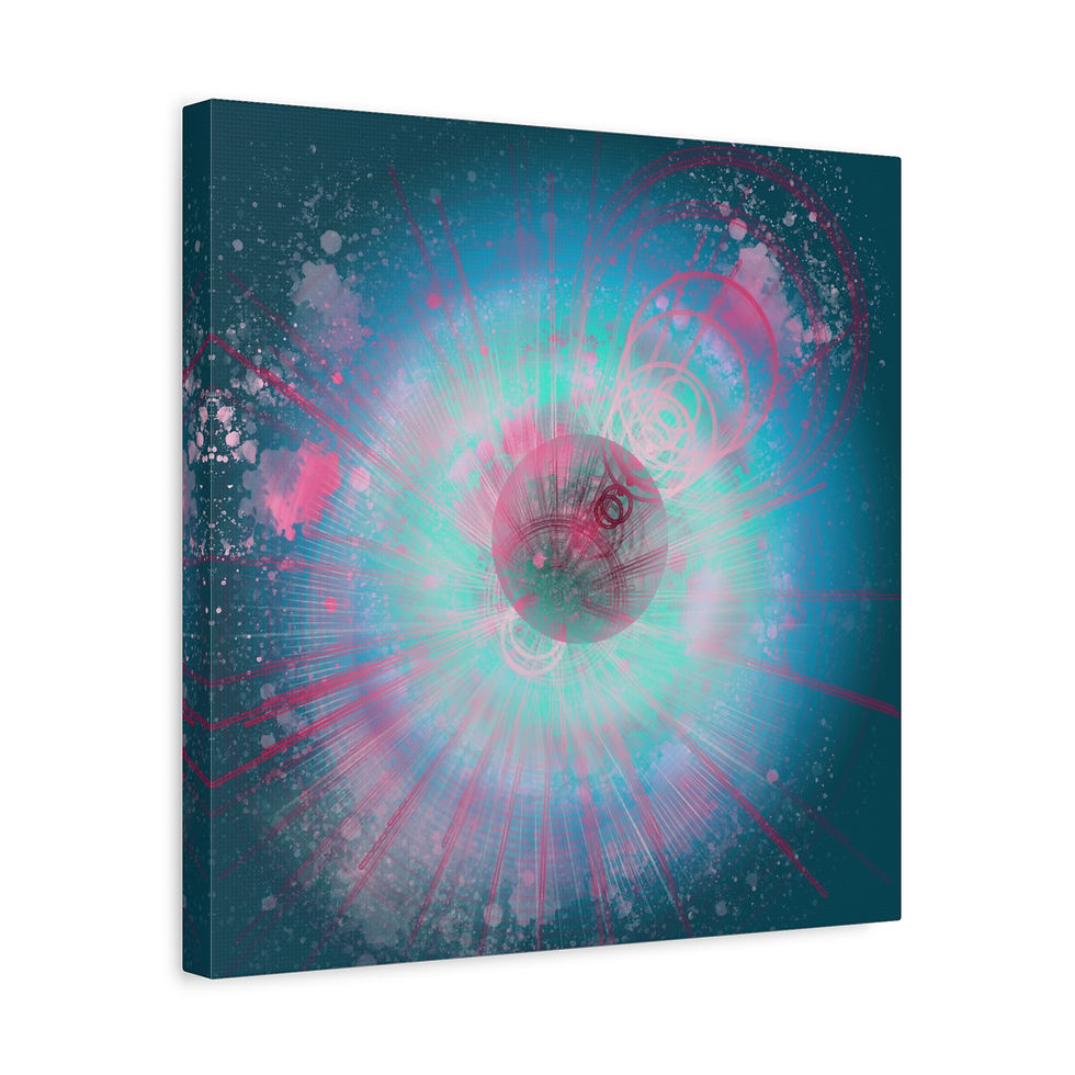 Thumbnail: Musing Orbit Canvas Gallery Wraps