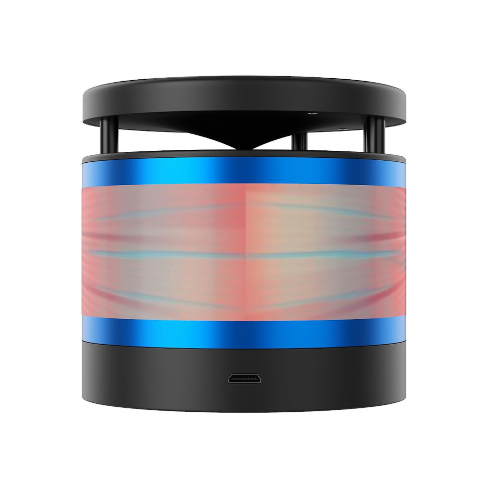 Thumbnail: Silvery Starlight Metal Bluetooth Speaker and Wireless Charging Pad
