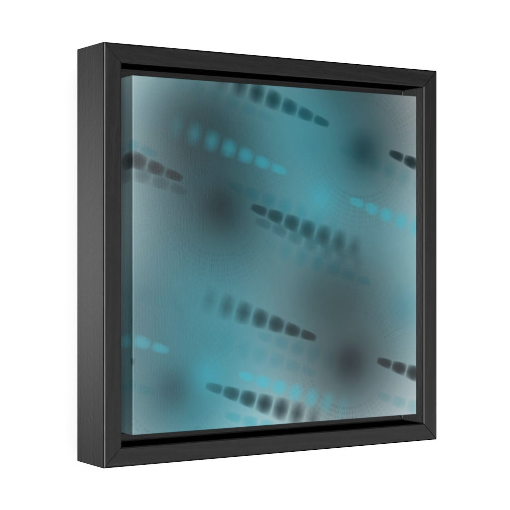 Dancing Orbs Gallery Canvas Wraps With Square Frame