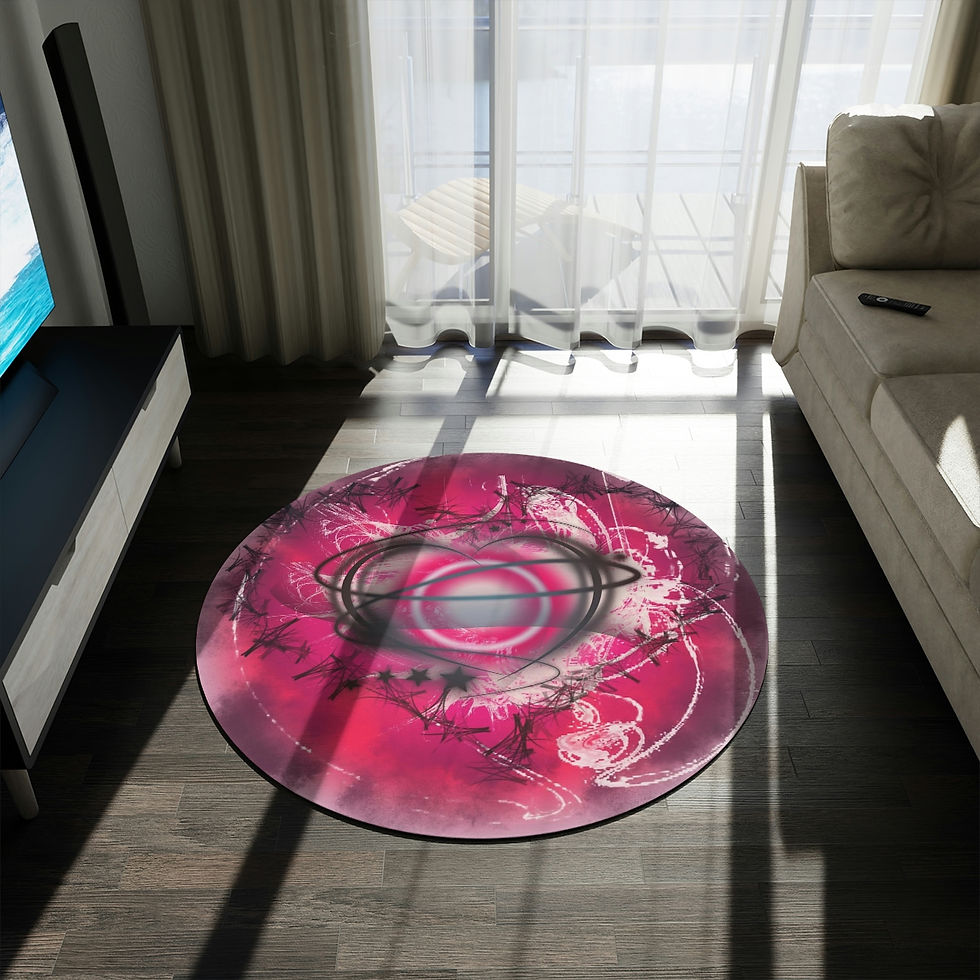 Thumbnail: Romance Alive Round Rug