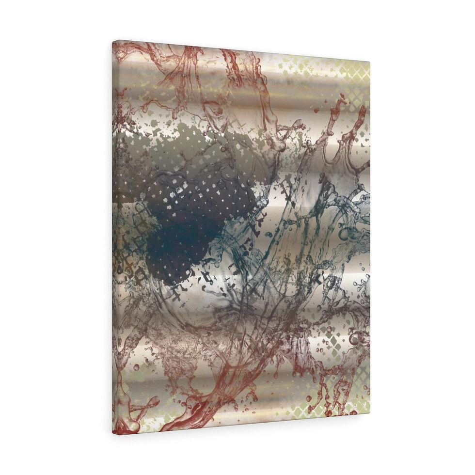 Thumbnail: Shinelight in Minelight Waves Canvas Gallery Wraps