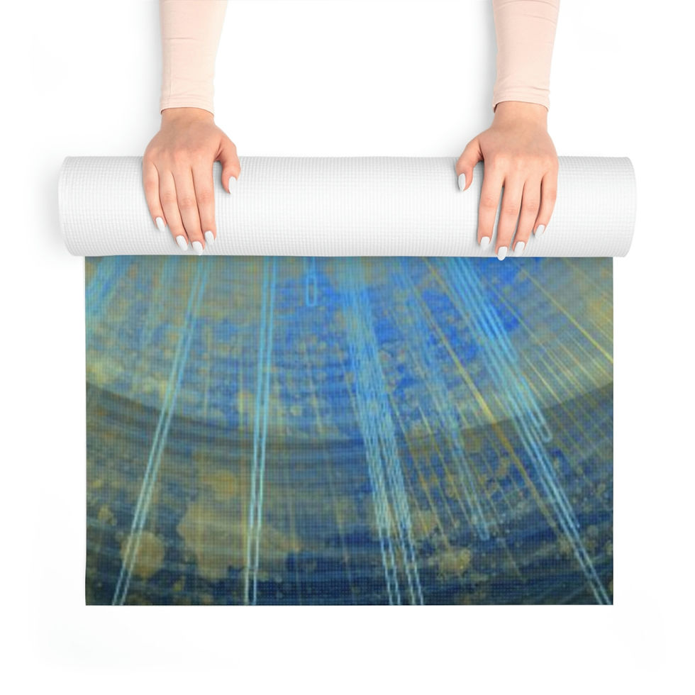 Thumbnail: Tranquil Home Star Foam Yoga Mat