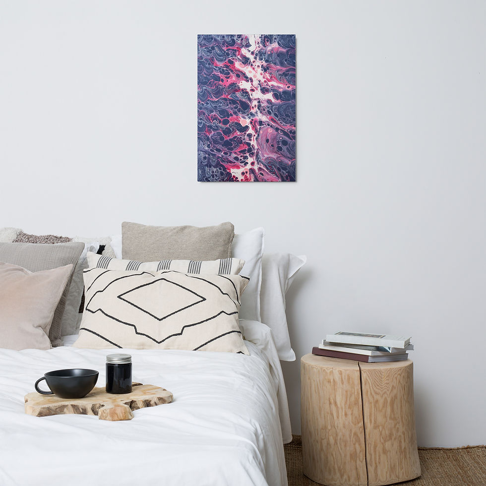 Thumbnail: Illuminated Beauty Metal Prints