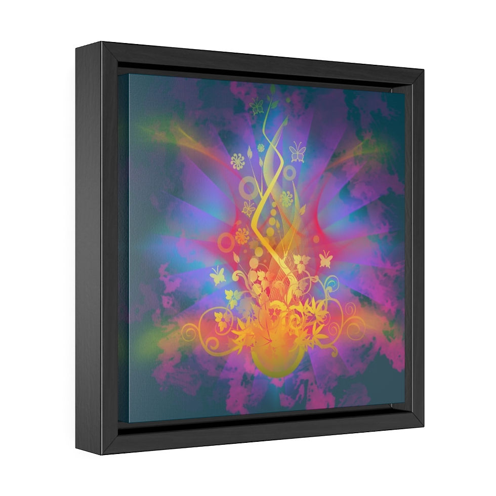 Thumbnail: Dreamscape Cantata Gallery Canvas Wraps With Square Frame