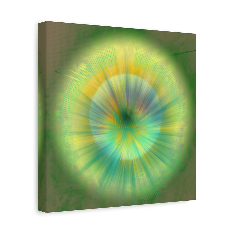 Thumbnail: Glassy Dandelion Canvas Gallery Wraps