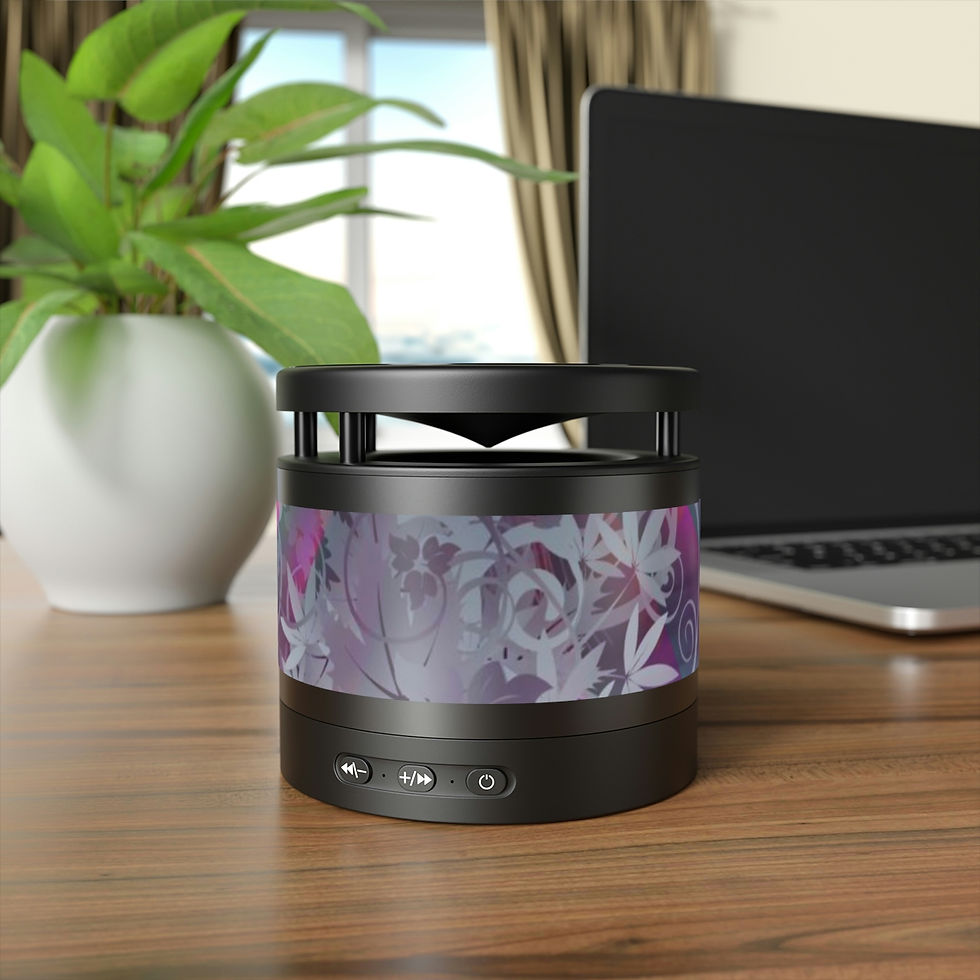 Thumbnail: Enveloped Entrancement Metal Bluetooth Speaker and Wireless Charging Pad