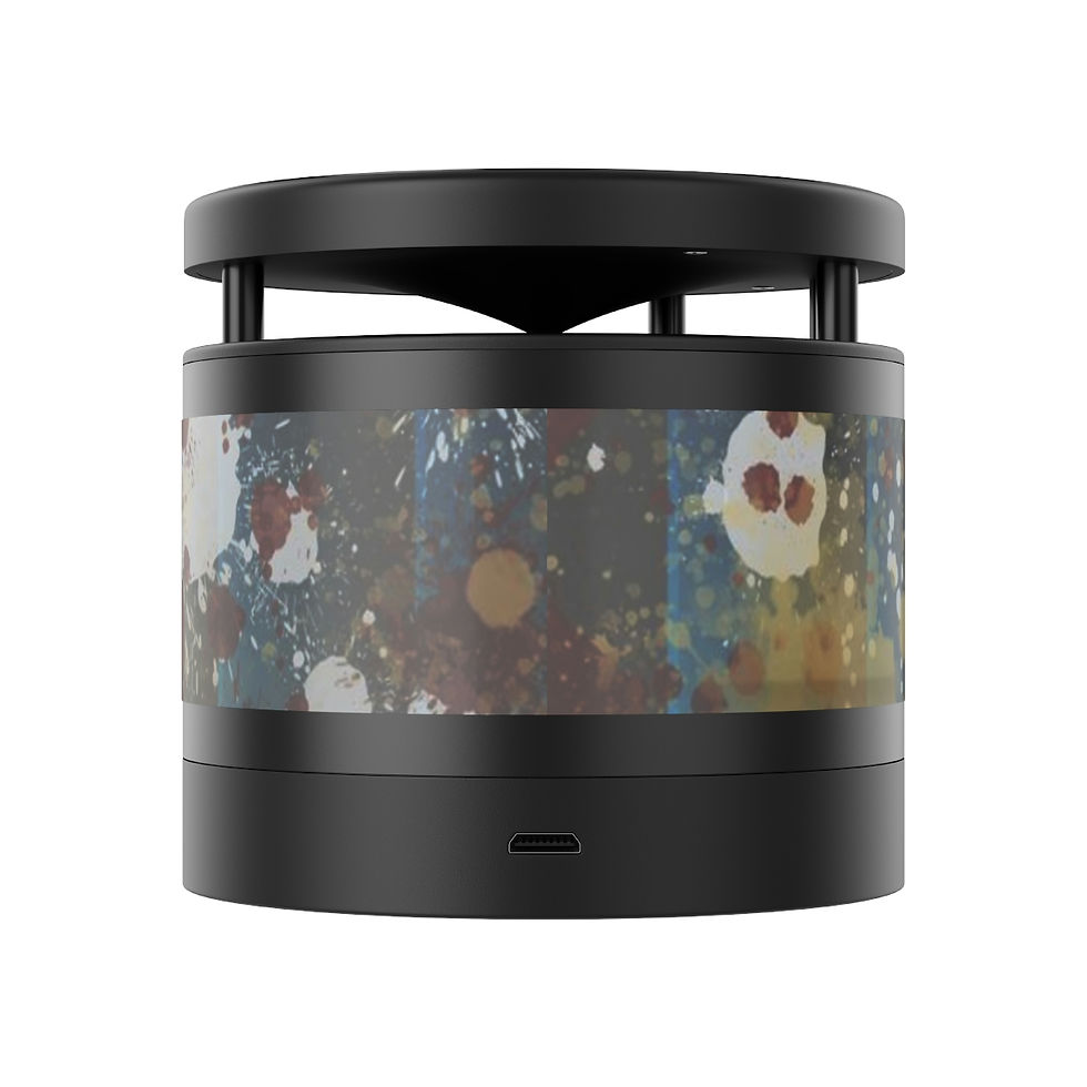 Thumbnail: Golden July Curtains Metal Bluetooth Speaker and Wireless Charging Pad