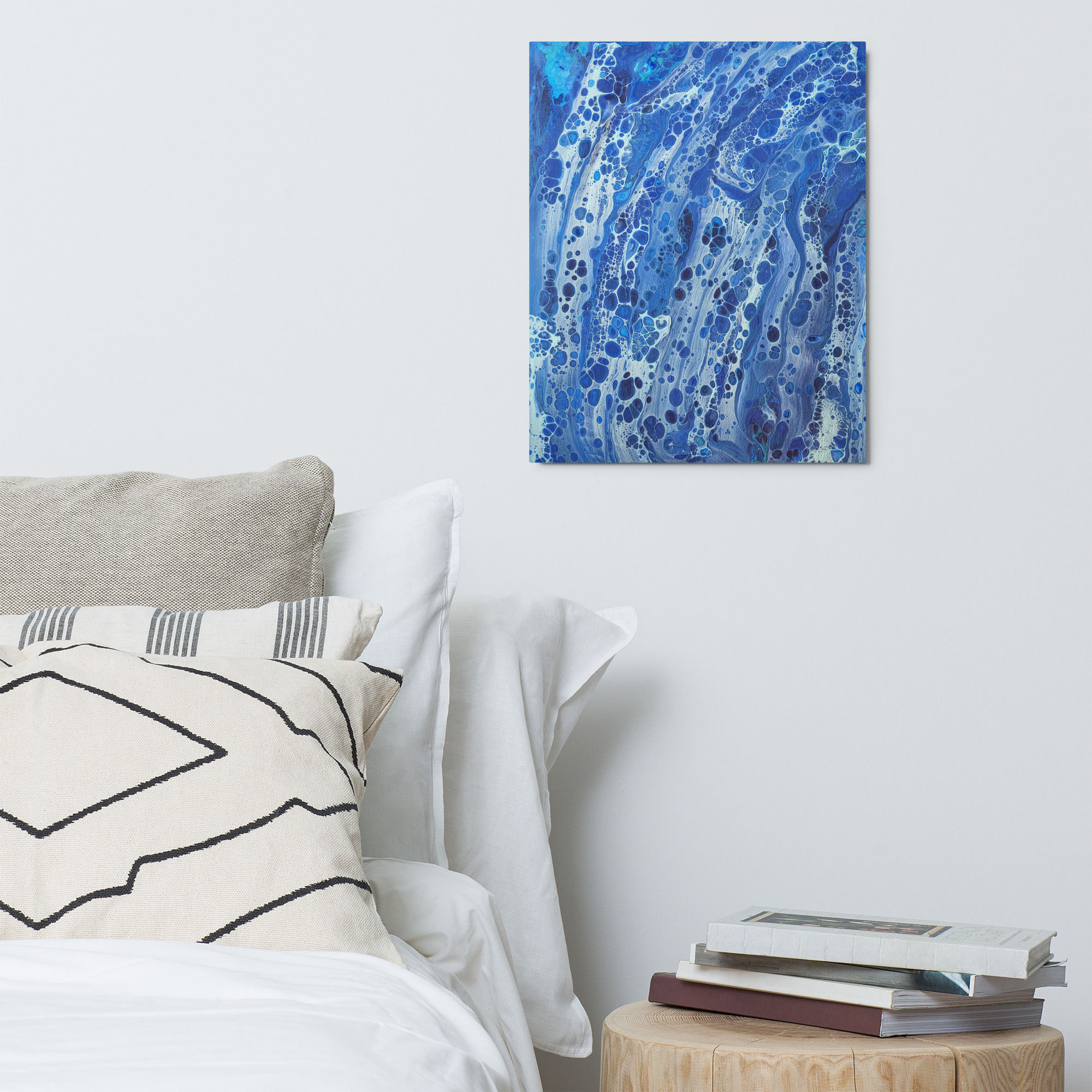 Fizzy Oceanic Flow Metal Prints 