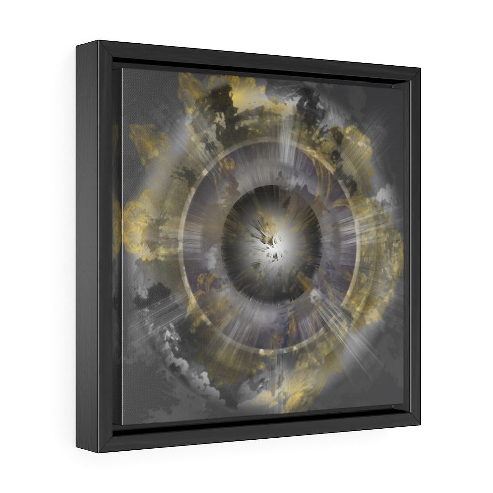 Thumbnail: Timeless Cylindrical Gallery Canvas Wraps With Square Frame