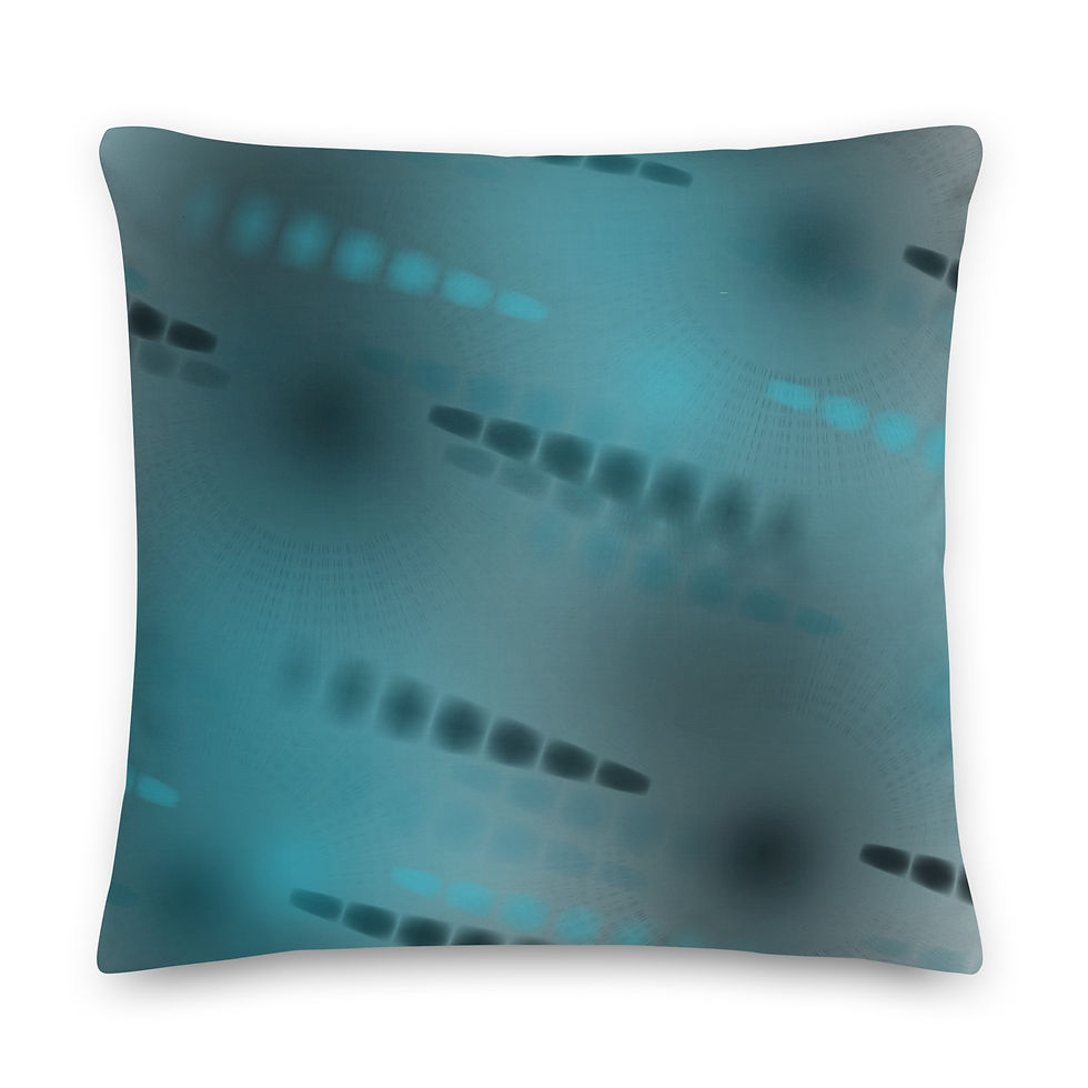 Thumbnail: Dancing Orbs Premium Pillow
