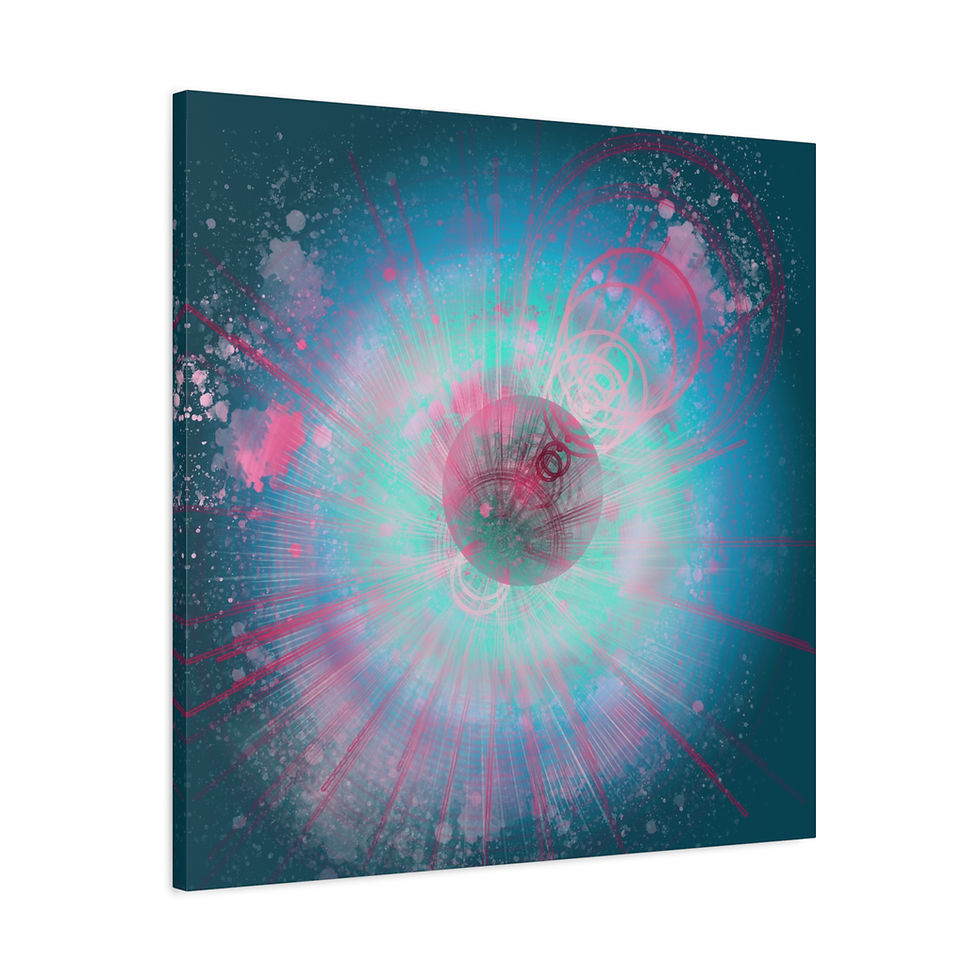 Thumbnail: Musing Orbit Canvas Gallery Wraps