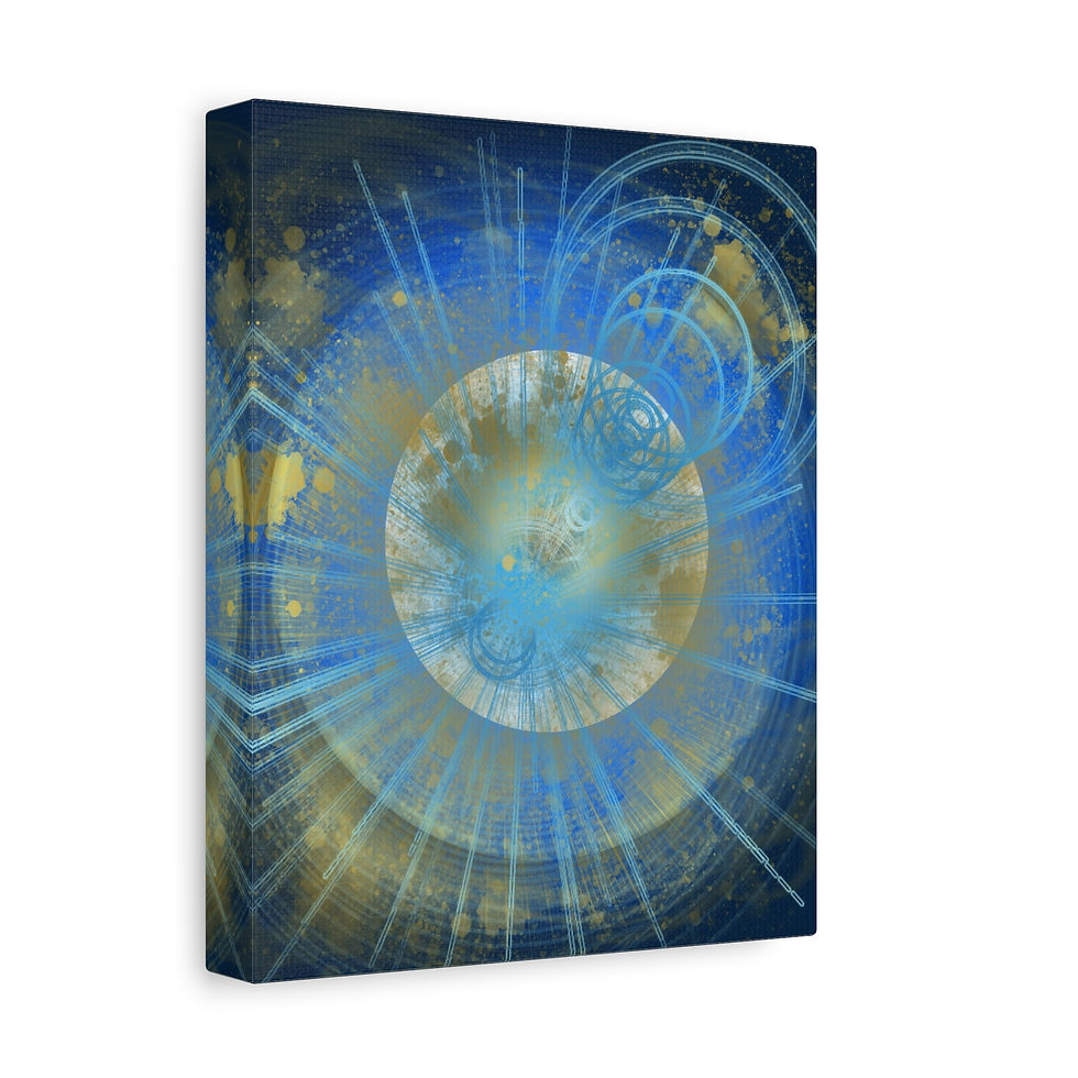 Thumbnail: Tranquil Home Star Canvas Gallery Wraps