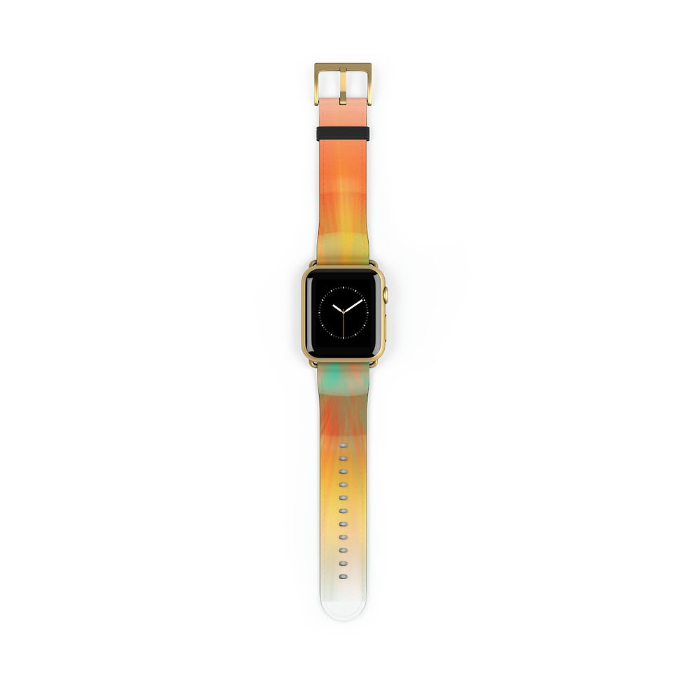 Thumbnail: Destination Heaven Apple Leather Watch Band