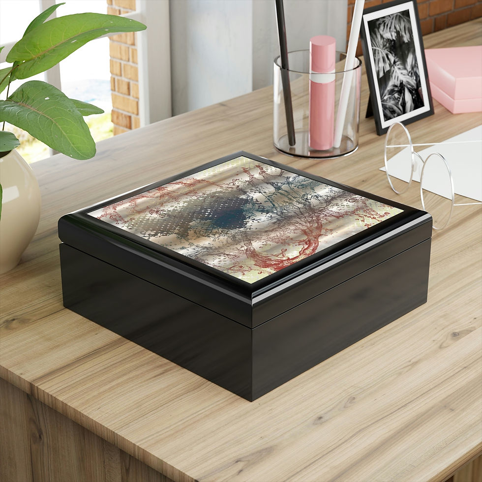 Thumbnail: Shinelight in Minelight Waves Jewelry Box