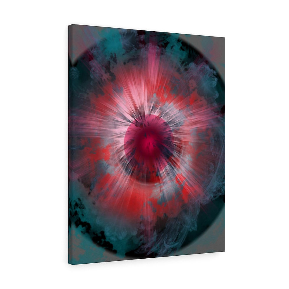 Thumbnail: Glowing Eclipse Canvas Gallery Wraps