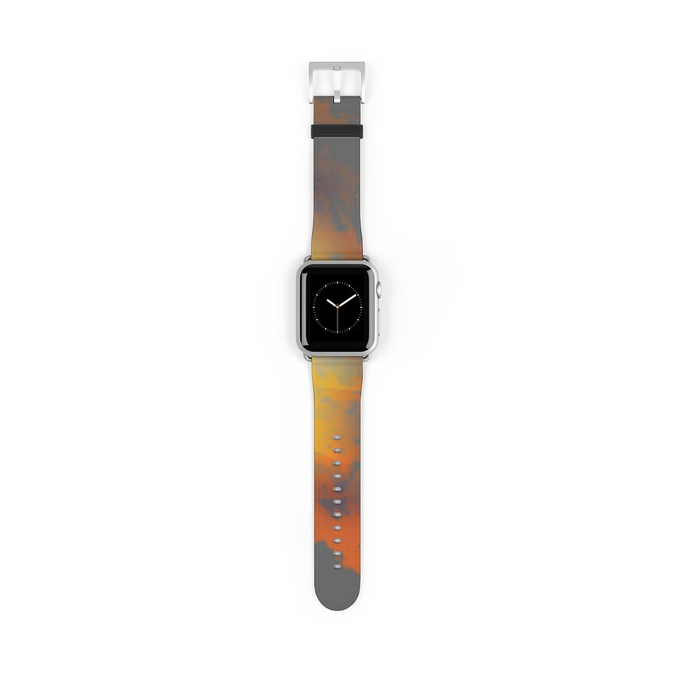 Thumbnail: Sound Of Music Apple Leather Watch Band