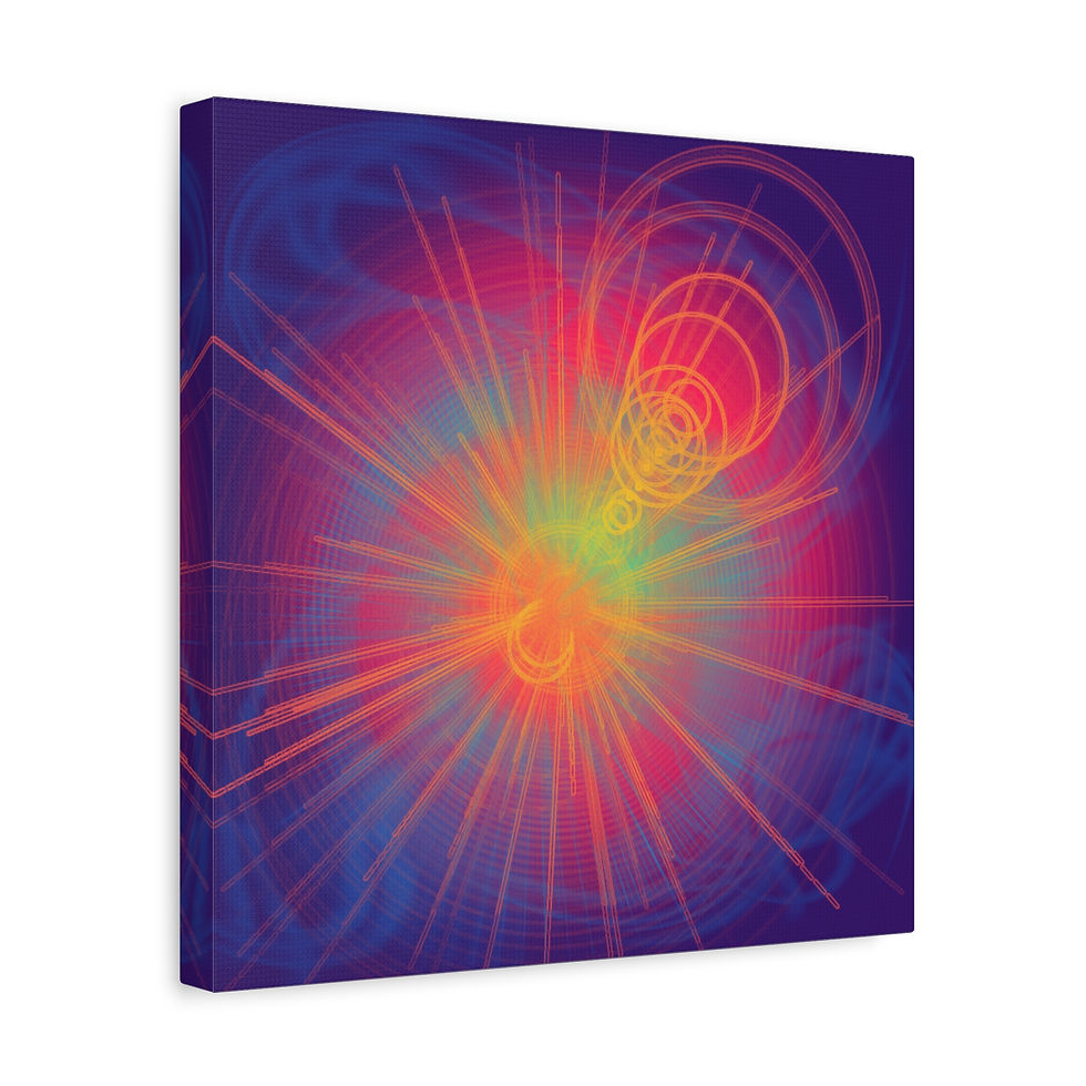 Thumbnail: Skies on Fire Canvas Gallery Wraps