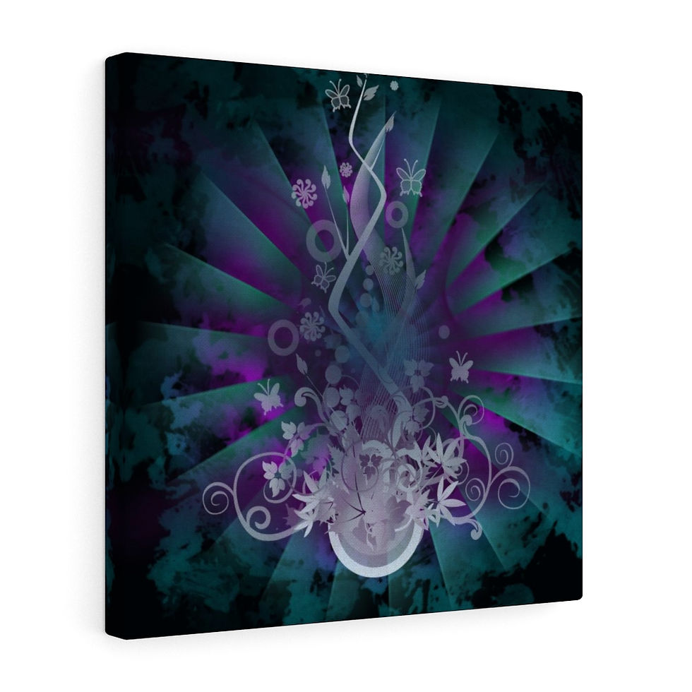 Thumbnail: Darkness Yearning Canvas Gallery Wraps