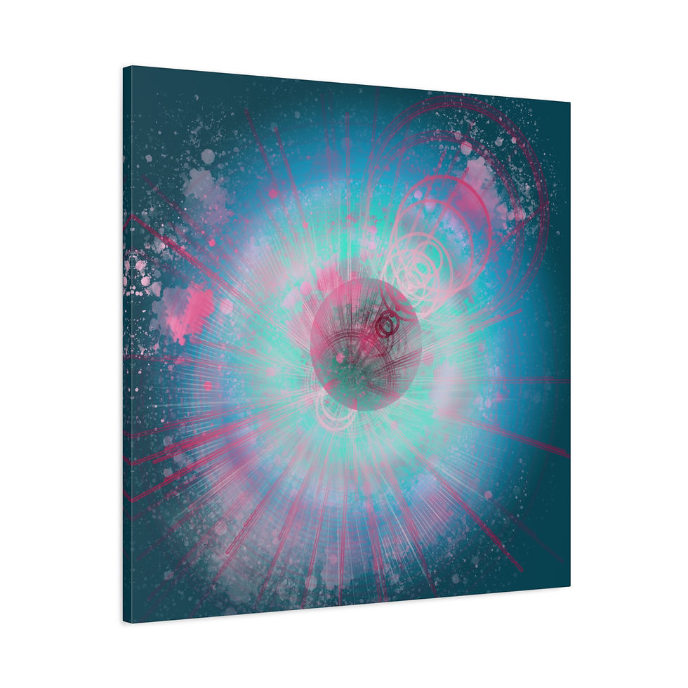 Thumbnail: Musing Orbit Canvas Gallery Wraps