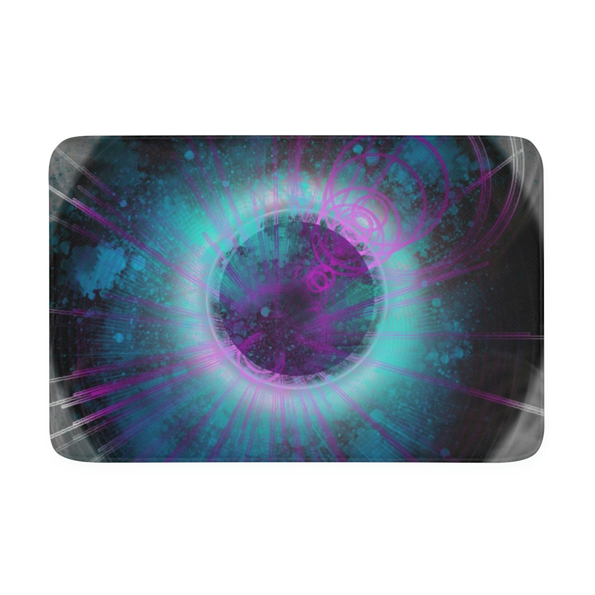 Universal Eye Memory Foam Bath Mat