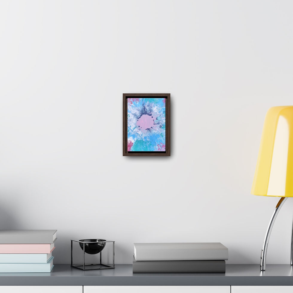 Thumbnail: Memorable Splash Canvas Wraps With Vertical Frame