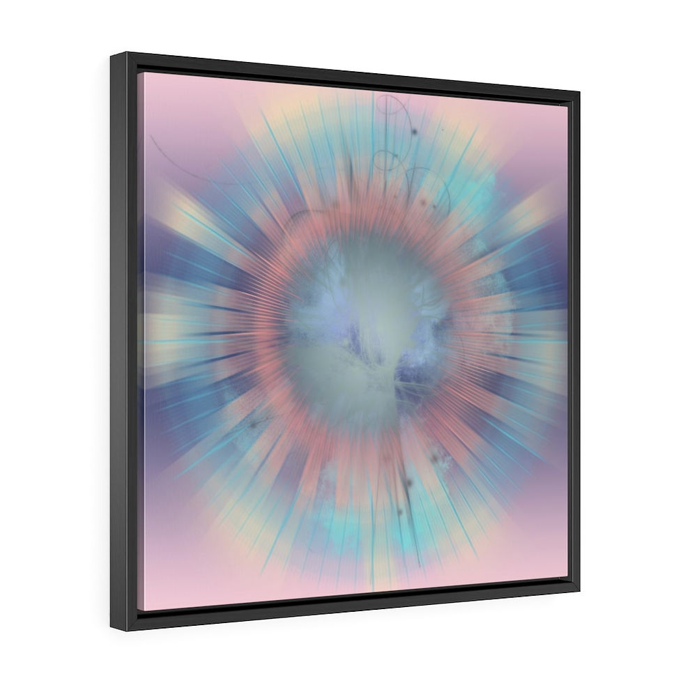 Thumbnail: Perfect Daydream Gallery Canvas Wraps With Square Frame