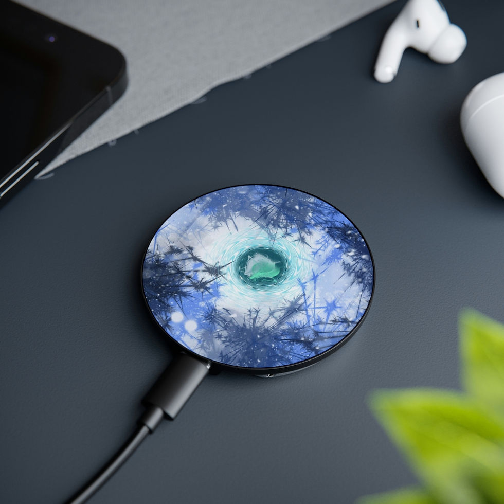 Thumbnail: 2 Hearts One Magnetic Induction Charger