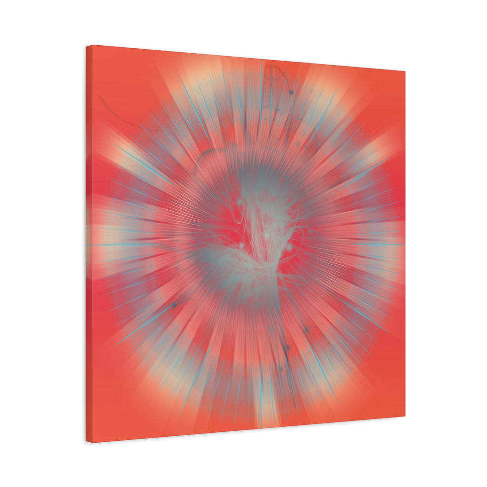 Thumbnail: Silvery Starlight Canvas Gallery Wraps