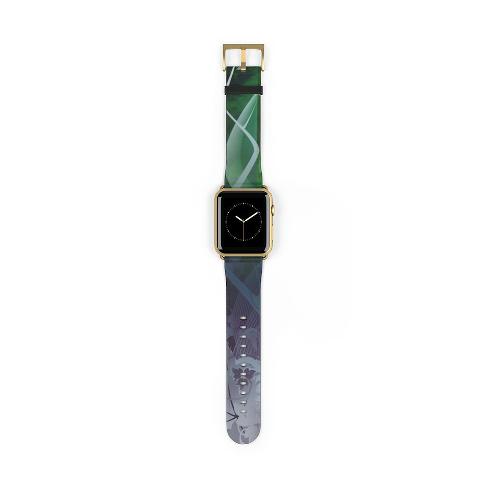 Thumbnail: Emerald City Music Hall Apple Leather Watch Band