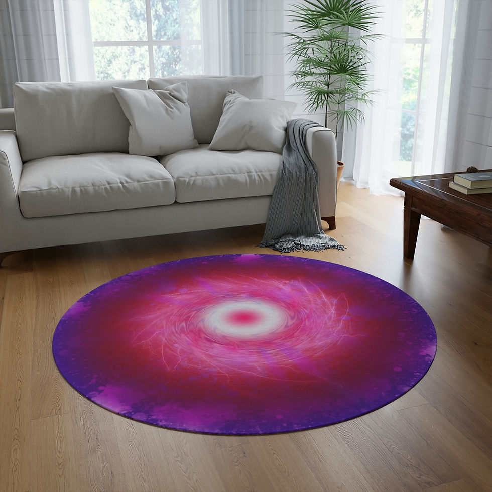 Thumbnail: Hypnotic Phenomenon Round Rug