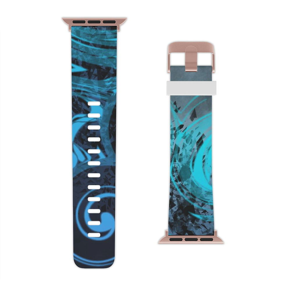 Thumbnail: Sapphire Spiral Gears Apple Watch Band