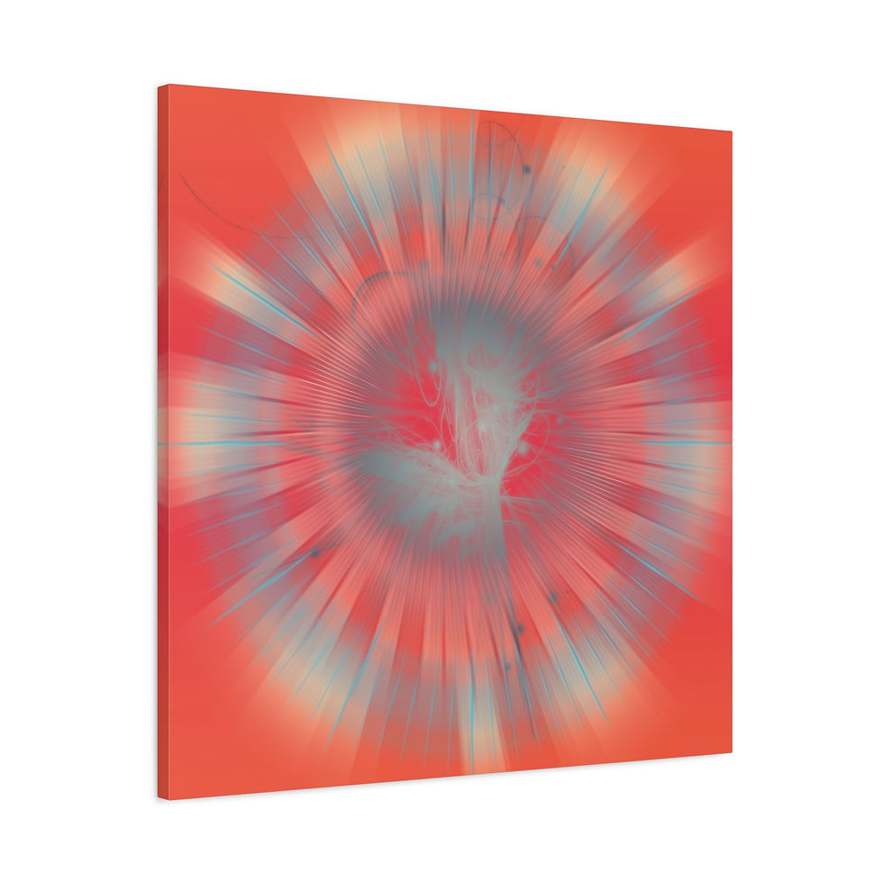 Thumbnail: Silvery Starlight Canvas Gallery Wraps