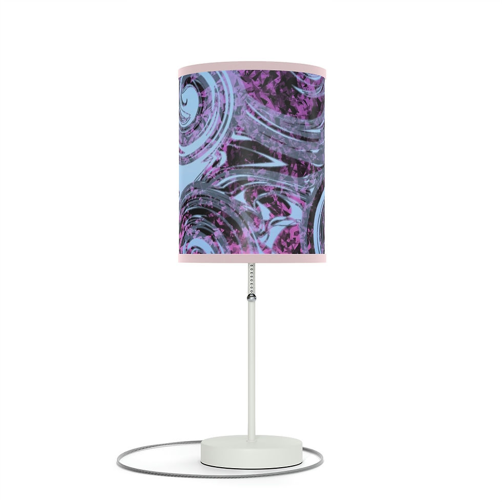 Thumbnail: Glowing Ghost Spiral Gears Stand-Up Lamp