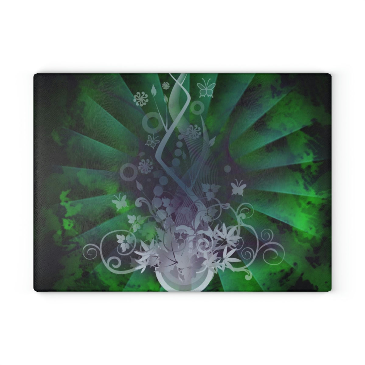 Emerald City Music Hall Glass Cutting Board
