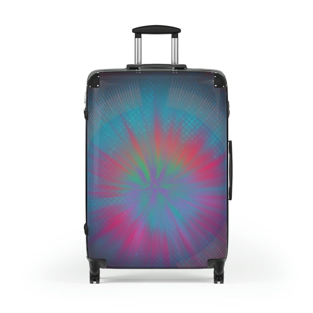 Rainbow Halftone Suitcases