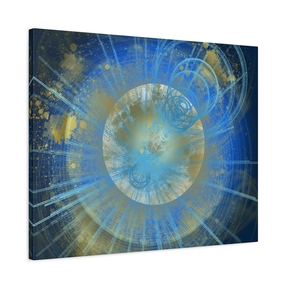 Thumbnail: Tranquil Home Star Canvas Gallery Wraps