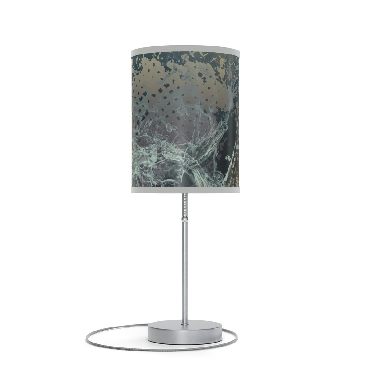 Coral Horizon Waves Stand-Up Lamp