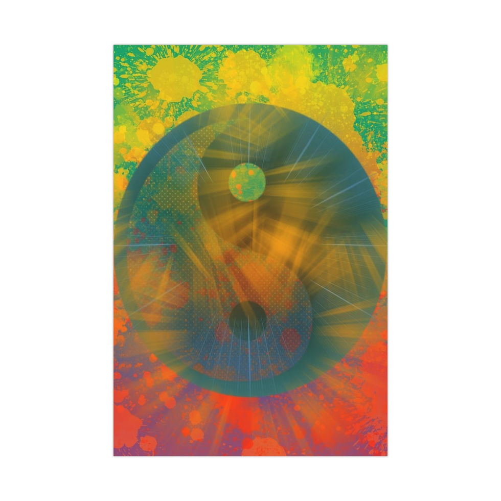 Thumbnail: Mystery Yin-Yang Premium Matte Posters