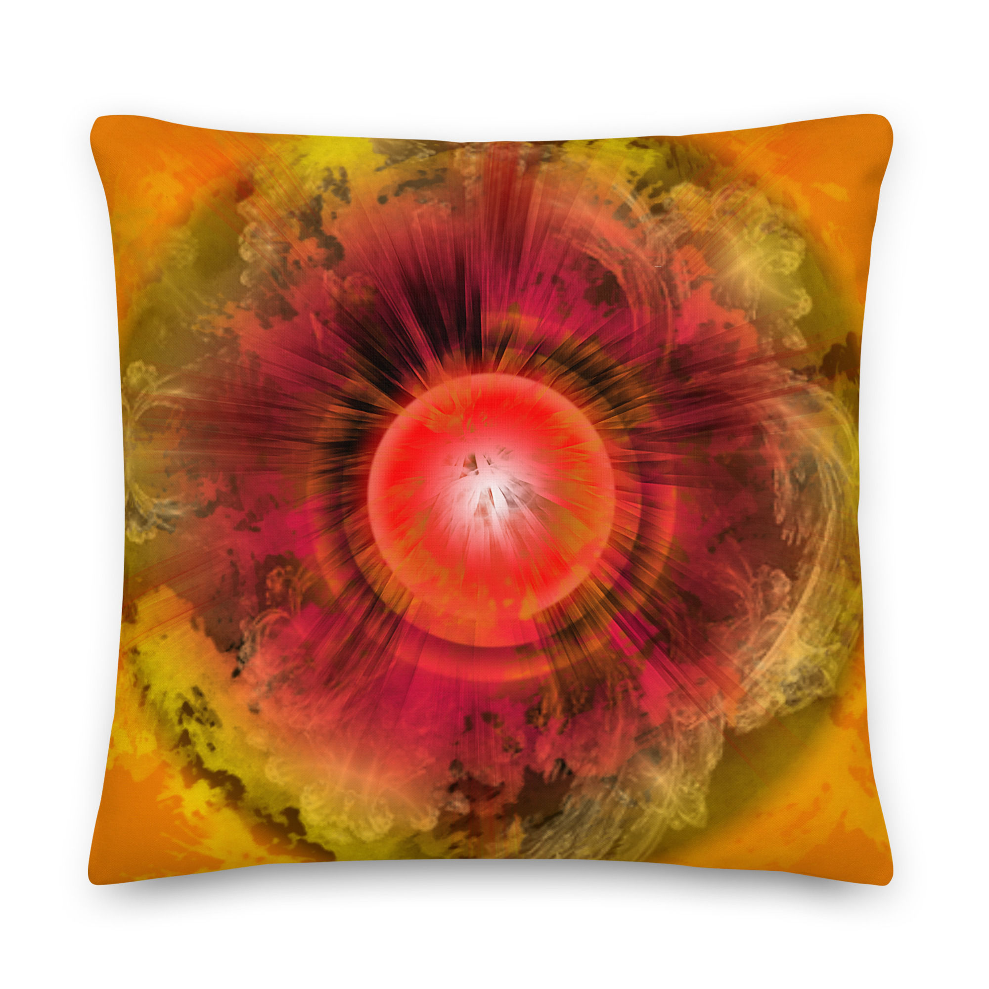 Antique Sunrise Premium Pillow