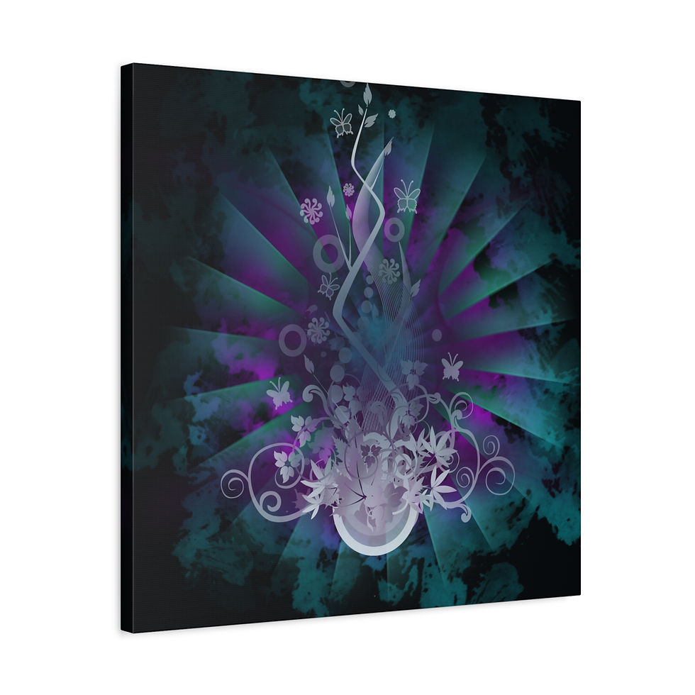 Thumbnail: Darkness Yearning Canvas Gallery Wraps
