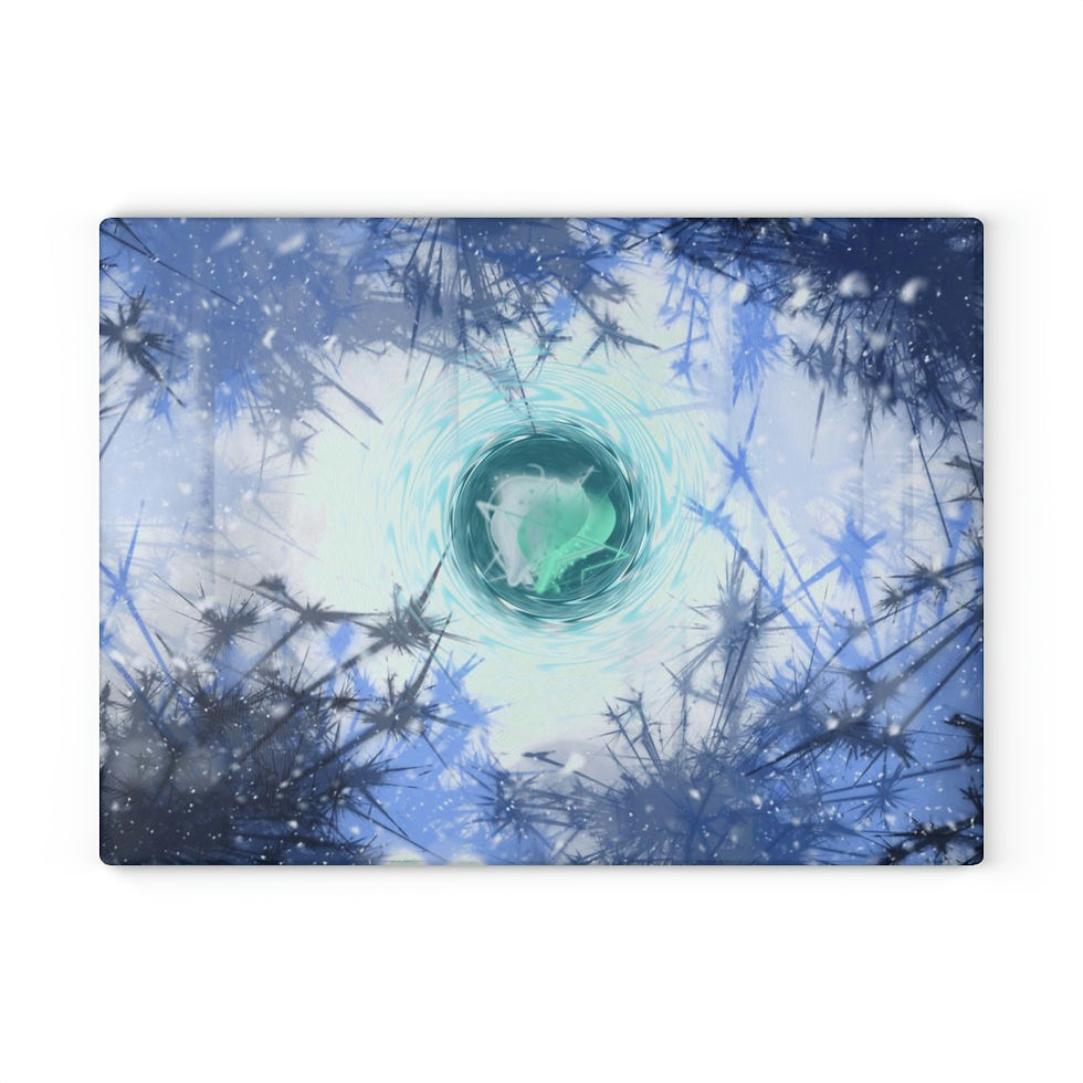 Thumbnail: 2 Hearts One Glass Cutting Board