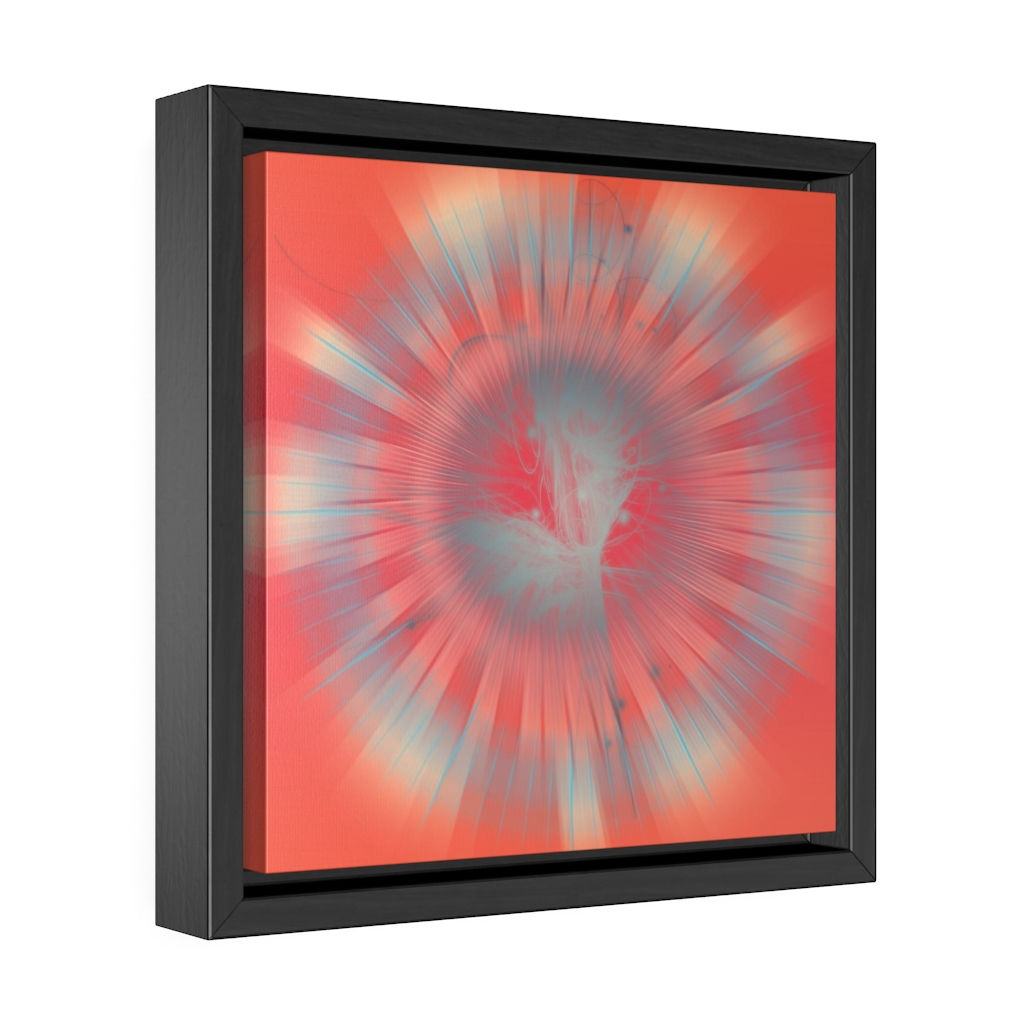 Silver Starlight Gallery Canvas Wraps With Square Frame