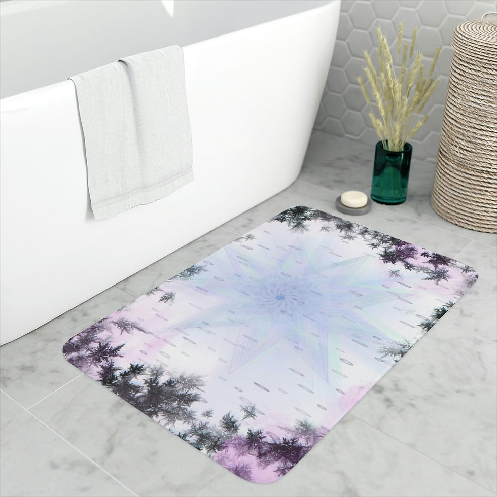 Thumbnail: Starry Kite Memory Foam Bath Mat